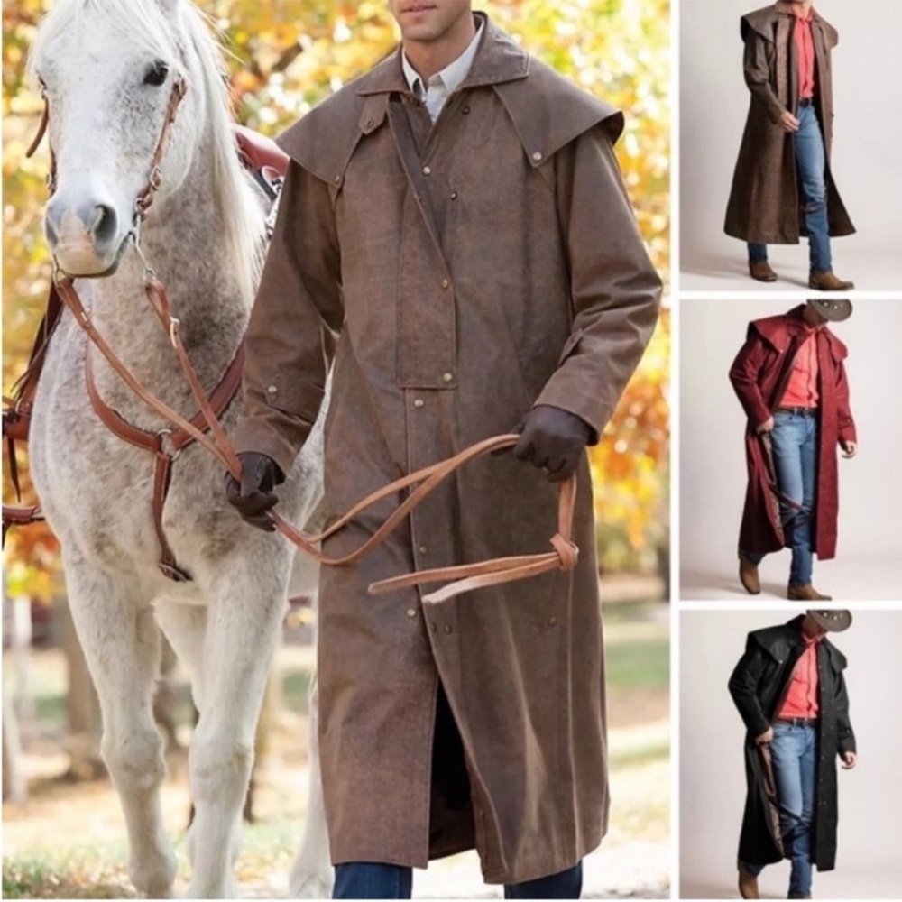 The Australian Outback Collection Duster Coat Sz. L